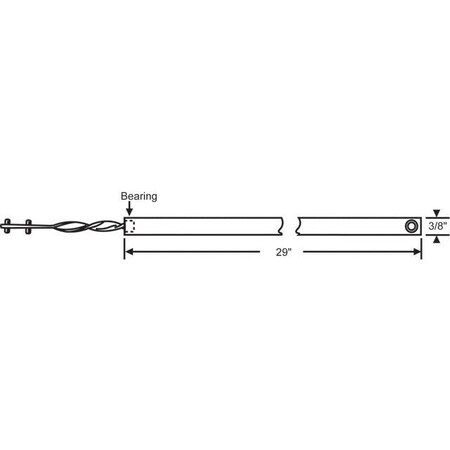 Strybuc 29in 3/8 Tilt Balance White 83-P29W